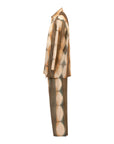W ESCAPE COLLECTION - GOLDEN SAND SILK SET