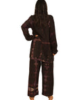 SHIBORI SILK SET