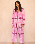 SHIBORI SILK SET