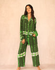 SHIBORI SILK SET