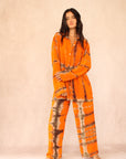 SHIBORI SILK SET