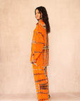 SHIBORI SILK SET