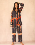 SHIBORI SILK SET