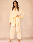 SHIBORI SILK SET