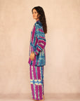 SHIBORI SILK SET