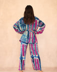 SHIBORI SILK SET