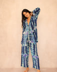 SHIBORI SILK SET