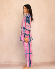 SHIBORI SILK SET