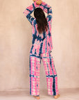 SHIBORI SILK SET