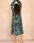 CALIFORNIA SILK SHIRT DRESS