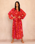CALIFORNIA SILK SHIRT DRESS