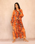 CALIFORNIA SILK SHIRT DRESS