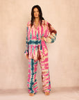 SHIBORI SILK SET