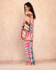 SHIBORI SILK SET