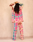 SHIBORI SILK SET