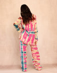 SHIBORI SILK SET