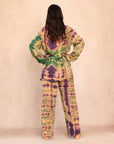 SHIBORI SILK SET