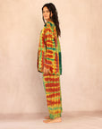 SHIBORI SILK SET