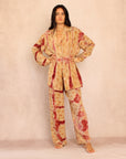 SHIBORI SILK SET