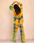 SHIBORI SILK SET