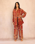 SHIBORI SILK SET