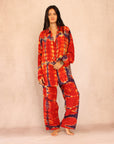 SHIBORI SILK SET