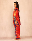 SHIBORI SILK SET