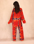 SHIBORI SILK SET