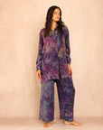 SHIBORI SILK SET