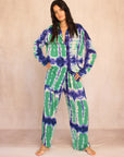 SHIBORI SILK SET