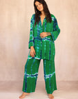 SHIBORI SILK SET