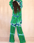 SHIBORI SILK SET