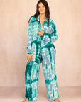 SHIBORI SILK SET
