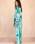 SHIBORI SILK SET