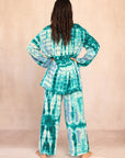 SHIBORI SILK SET