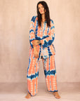 SHIBORI SILK SET