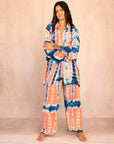 SHIBORI SILK SET