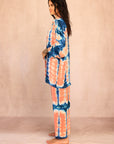 SHIBORI SILK SET