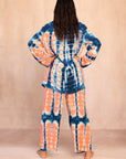 SHIBORI SILK SET