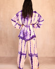 SHIBORI SILK SET