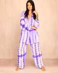 SHIBORI SILK SET