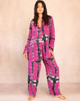SHIBORI SILK SET