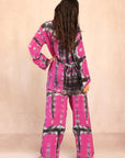 SHIBORI SILK SET