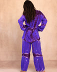 SHIBORI SILK SET