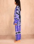 SHIBORI SILK SET