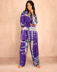 SHIBORI SILK SET