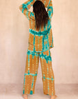 SHIBORI SILK SET