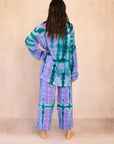 SHIBORI SILK SET
