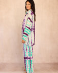 SHIBORI SILK SET