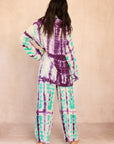 SHIBORI SILK SET